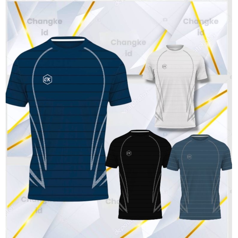 ใหม่ล่าสุดผู้ชายและผู้หญิงกีฬา SLIM FIT GYM SHIRTS SHORT-SLEEVED FITNESS SHIRTS PLAIN SPORTS SHIRTS 