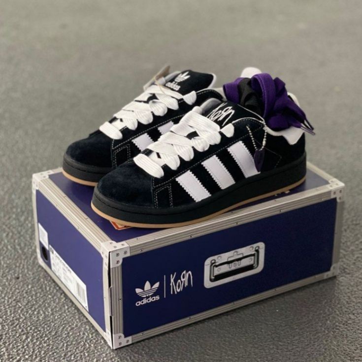 Adidas CAMPUS 00"S BLACK GUM Original SNEAKERS - รองเท้าผ้าใบลําลองผู้ชาย - ร้านค้าอย่างเป็นทางการของ Adidas
