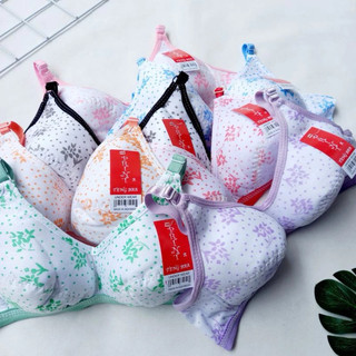 3 PCS SPORT BRA REMAJA / BH REMAJA MOTIF / BH ANAK SEKOLAH PESANTREN