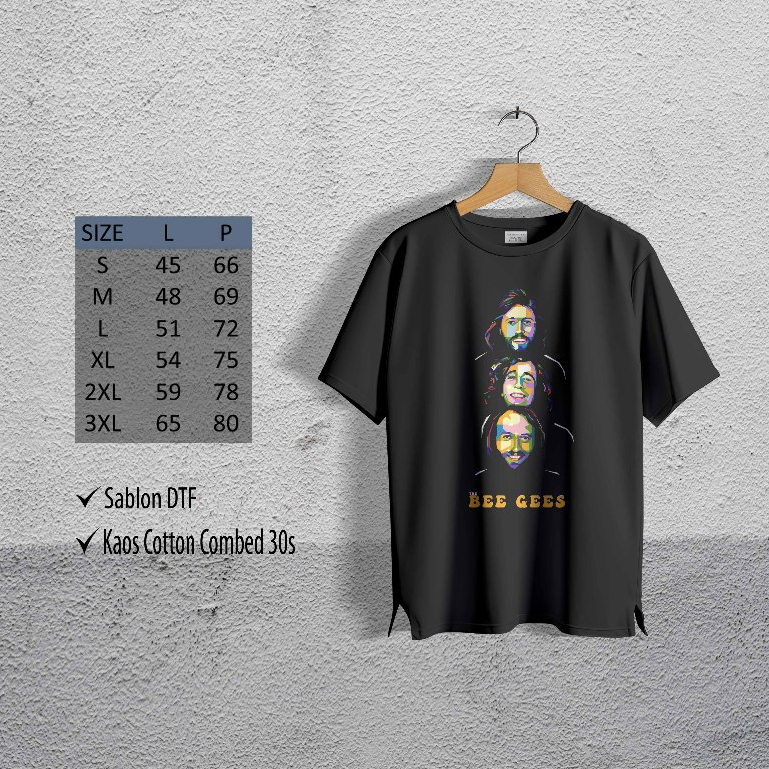 เสื้อยืดเพลง Bee Gees 02