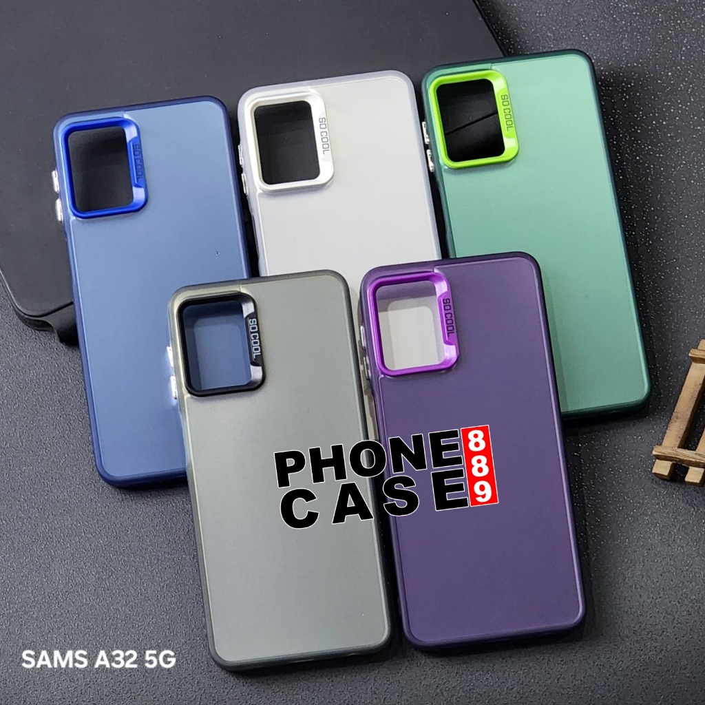 SAMSUNG A32 5G CASE IMD PLATE HOLOGRAM CASE SOCOOL SAMSUNG A32 5G