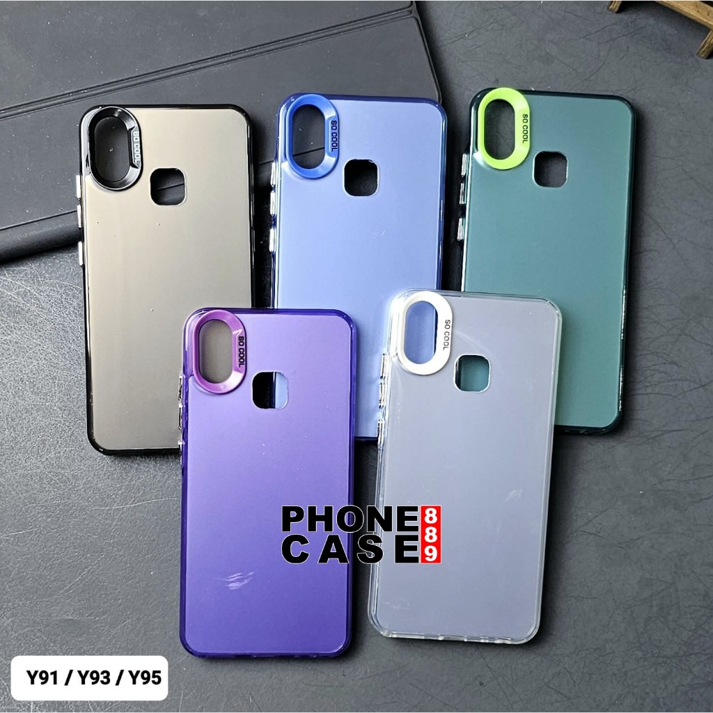 VIVO Y91 VIVO Y93 VIVO Y95 CASE IMD PLATE HOLOGRAM CASE SOCOOL VIVO Y91 VIVO Y93 VIVO Y95