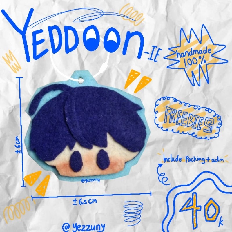 [READY] YEDDOON-IE | พวงกุญแจ Yejun Fanmade Plave