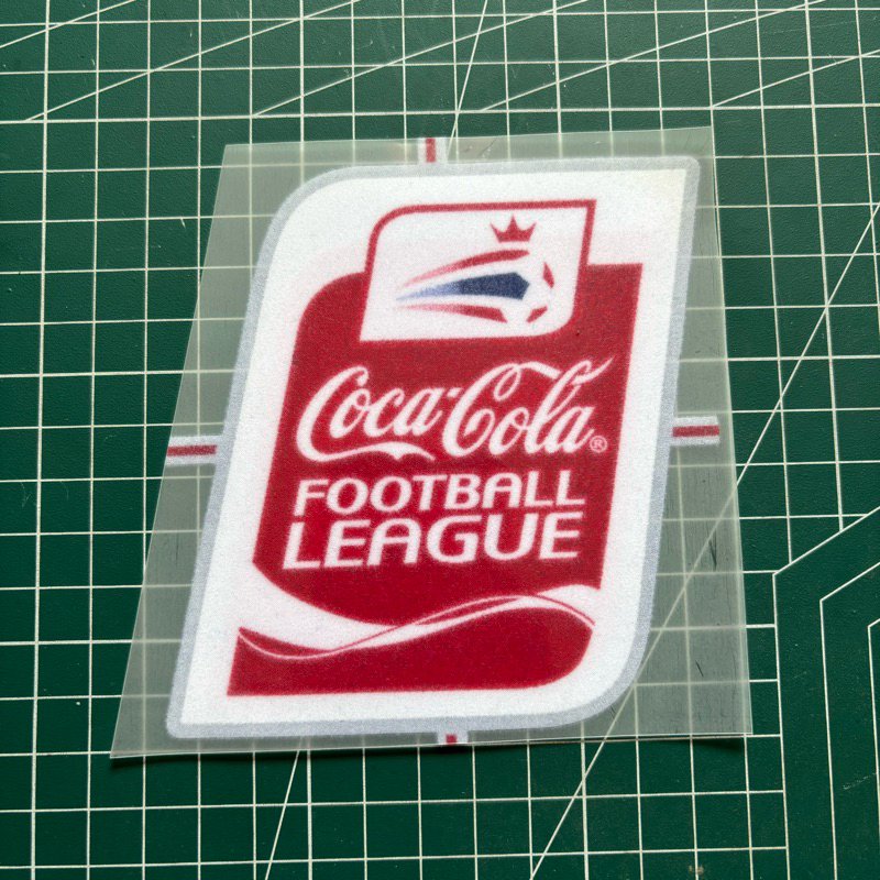 CocaCola Football League 2004-2010 Velvet Hk Badge Patch (คู่)