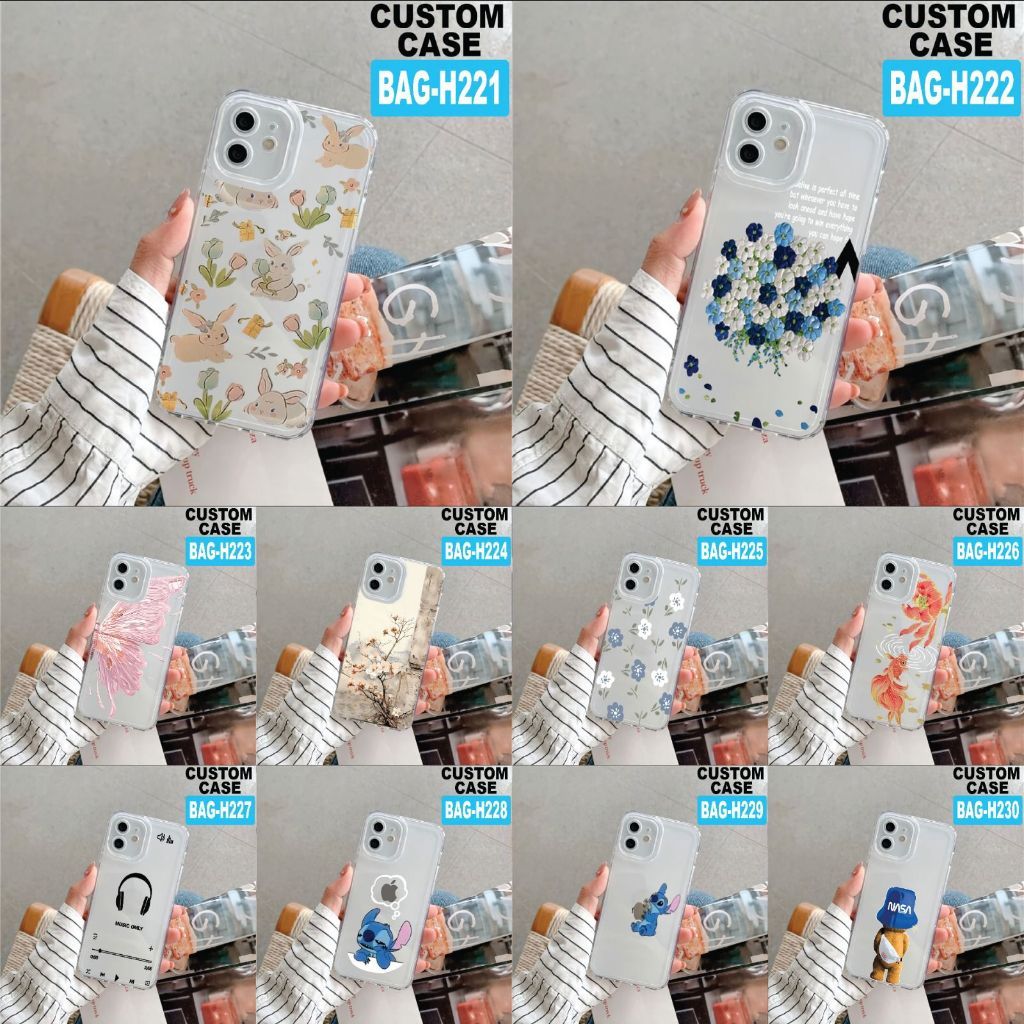 SAMSUNG A21S/A30S/A50S/J2 Prime/J5 Prime/J7 Prime/M34/M54/M21/M30S/S20 Case image BAG รหัส H221-H230