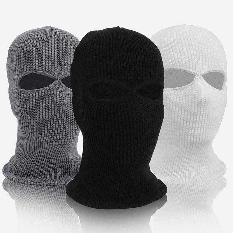 หมวกถักนิตติ้ง Ninja Benies Mask Sebo Lob Mask 3 2 1 ขี่ Coolie สบายและเย็น