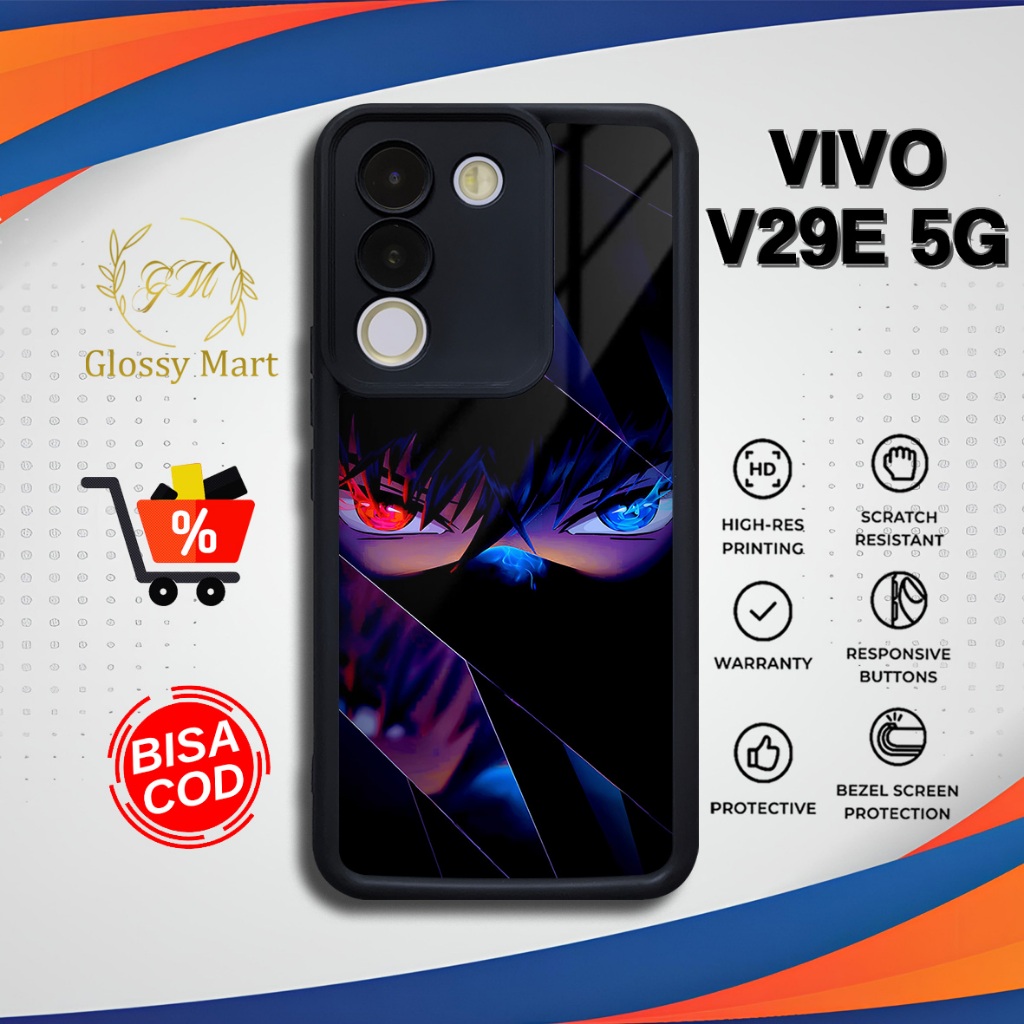 ล่าสุด Vivo V29E 5G Anime Dark Case V29E 5G Softcase Hardcase Glossy