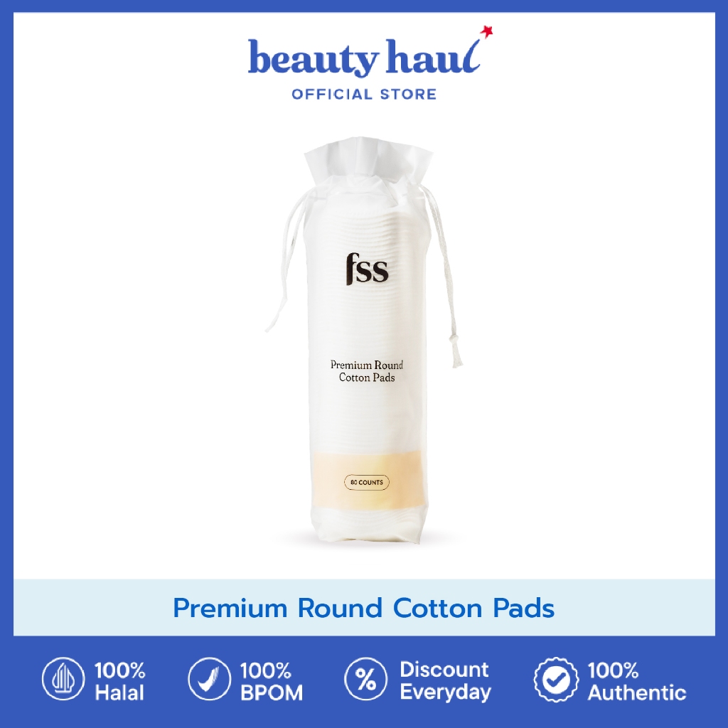 สําหรับ SKINS SAKE Premium Round Cotton Pad