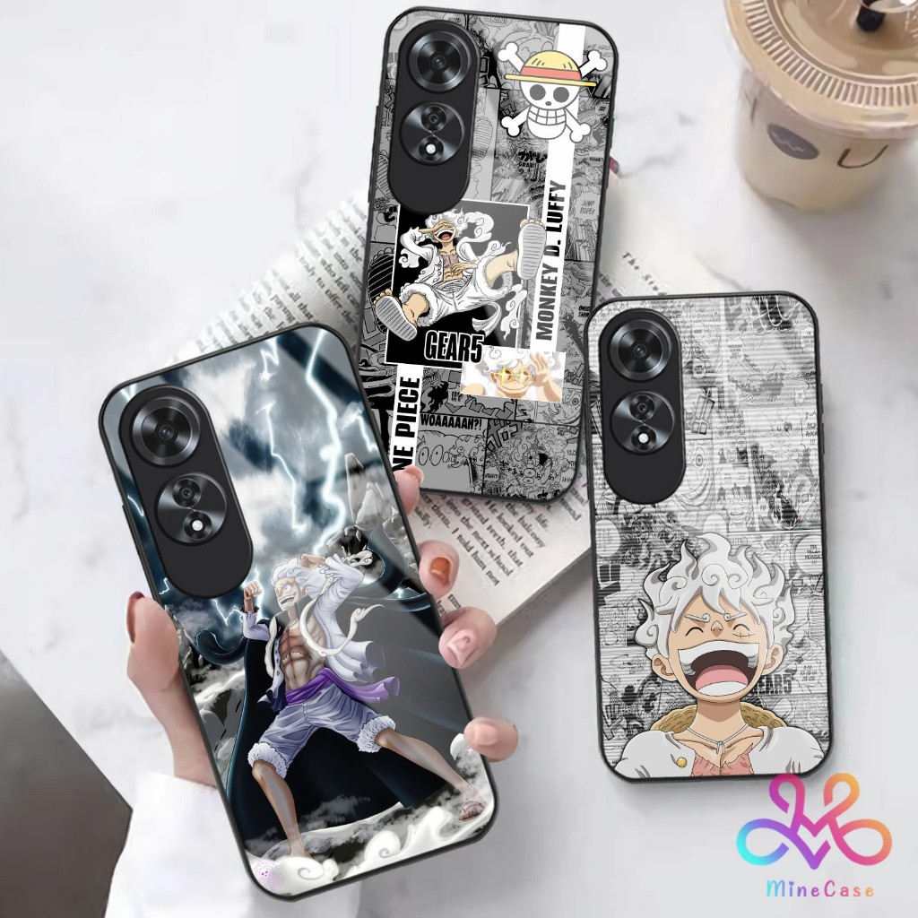 HP {Q79} OPPO A60 Glossy Glass Softcase - เคสโทรศัพท์ OPPO A60