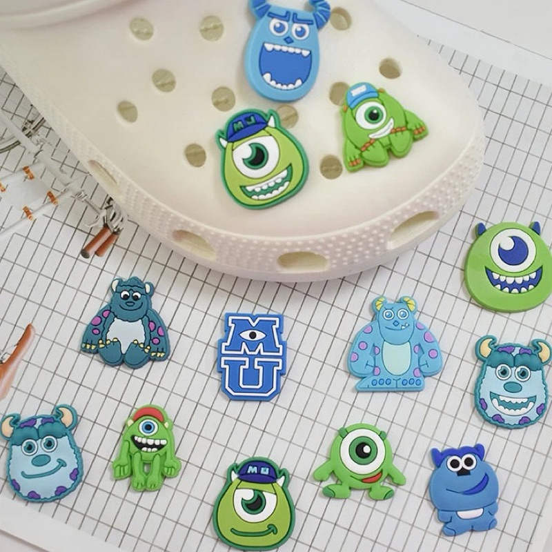 ACC Jibbitz Crocs Jibbitz รองเท้าแตะ Crocs Jibbitz Pumpkin Jibbit Crocs Jibbitz Barbie