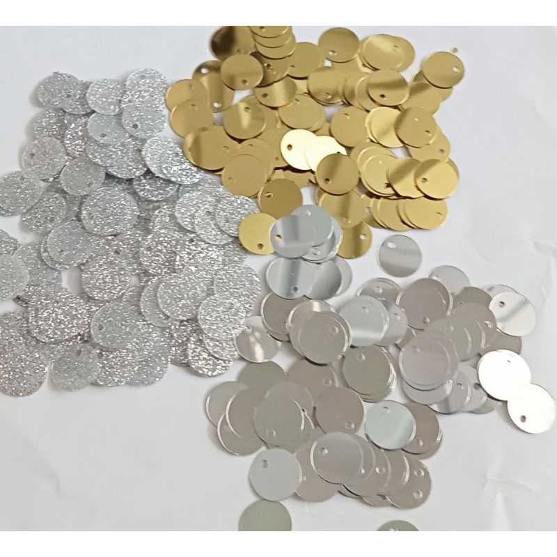 DOLLAR/FLAT SEQUINS 10mm