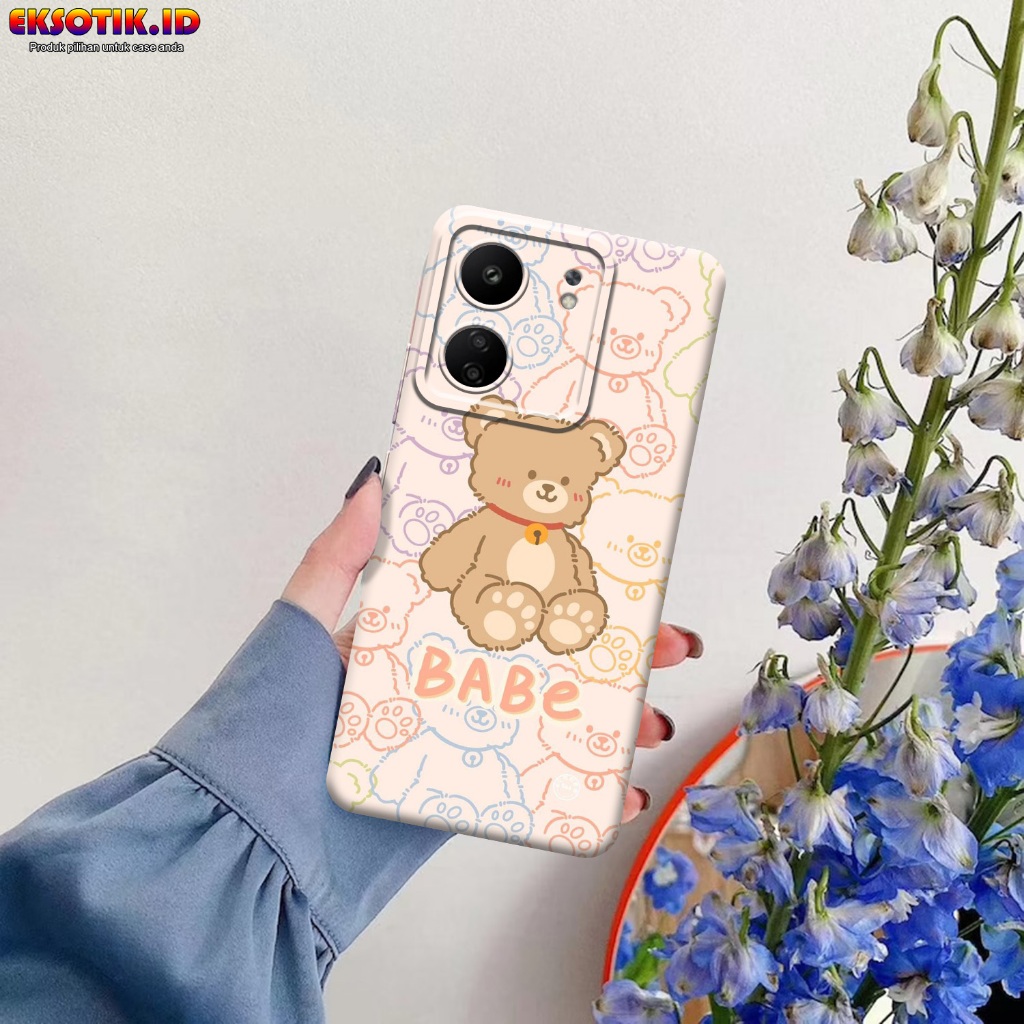เคส Xiaomi Poco C65 - เคส Xiaomi Poco C65 - เคสแฟชั่น - Xiaomi Poco C65 Silicone - Cool and Cute Mot