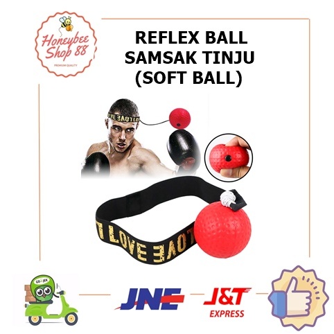 REFLEX BALL TRAINING BOXING SOFT BALL BEGENER USER
