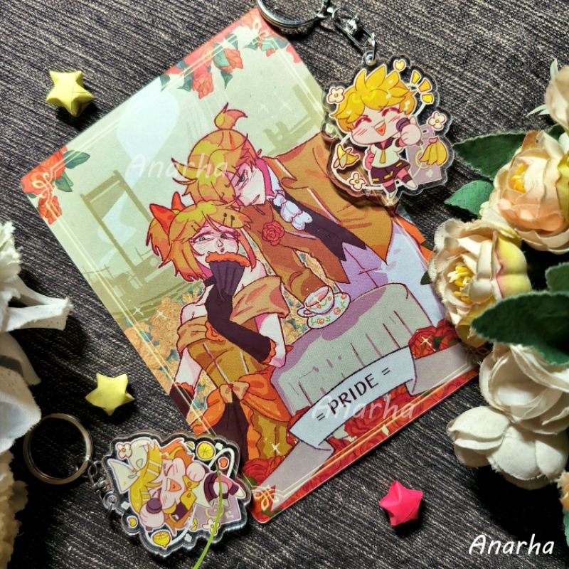 ของสะสมเจ็ดบาปร้ายเสียง The Evillious Chronicles โปสการ์ดโฟโต้การ์ด