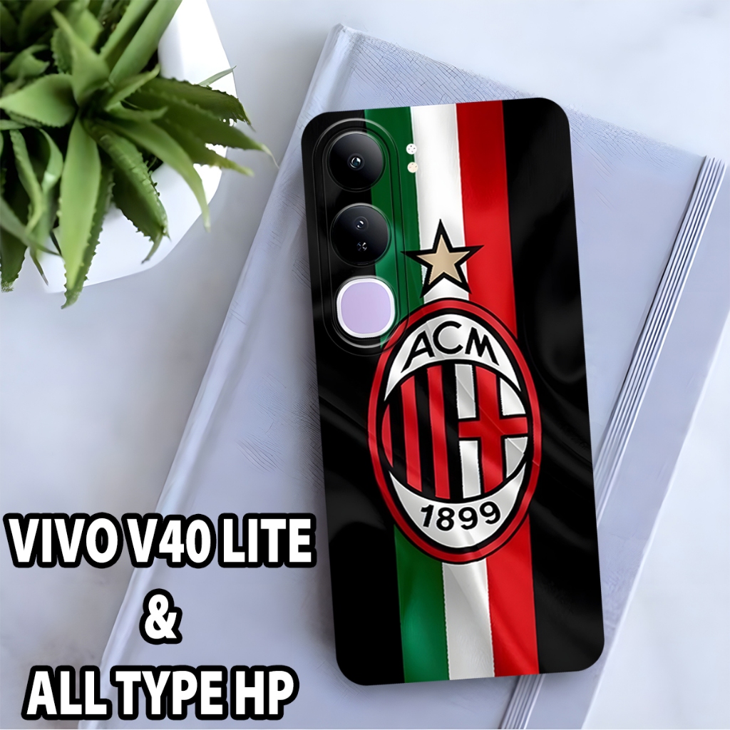 AC42/Softcase Procamera HP VIVO V40 Lite ล่าสุด 2024 แฟชั่นกรณี Ball Softcase คุณภาพยืดหยุ่นกรณี Han