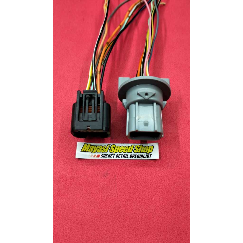 Socket Socket ไฟหน้า pin 8 Vario 125 Vario 150 Vario 160 led original สายเต็ม.