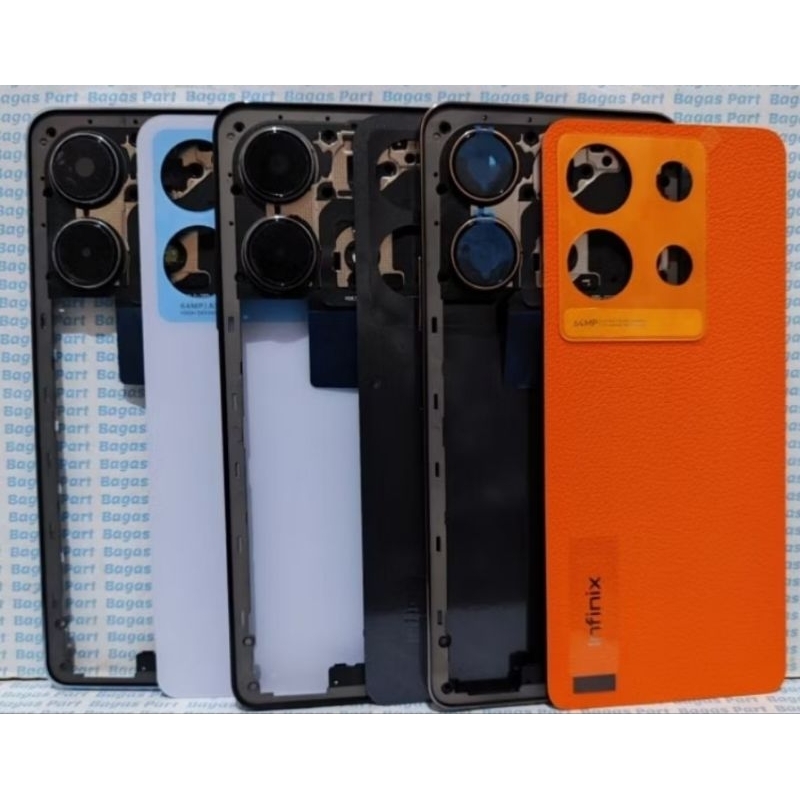 Housing Kesing Back Casing Fullset Infinix Note 30 X6833B Backdoor+ Middle Bone Bezel