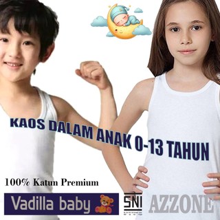 Isi 12 Pcs Singlet Anak / Kaos Dalam Anak Laki laki/Perempuan