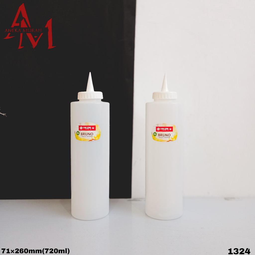 BRUNO SAUCE KEEPER 720 ML / LION STAR SAUCE BOTTLE (1324)