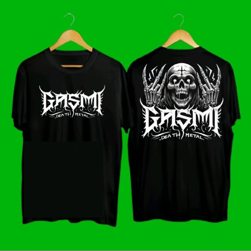 เสื้อยืด Gasmii DEATH METAL