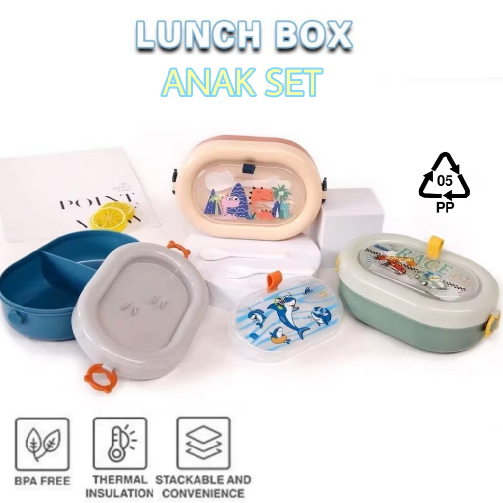BPA FREE BABY LUNCH BOX / SCHOOL LUNCH BOX SET 700 & 800ML