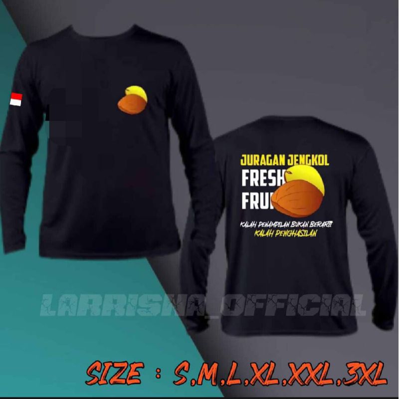 Juragan JENGKOL INDONESIA เสื้อยืดแขนยาว