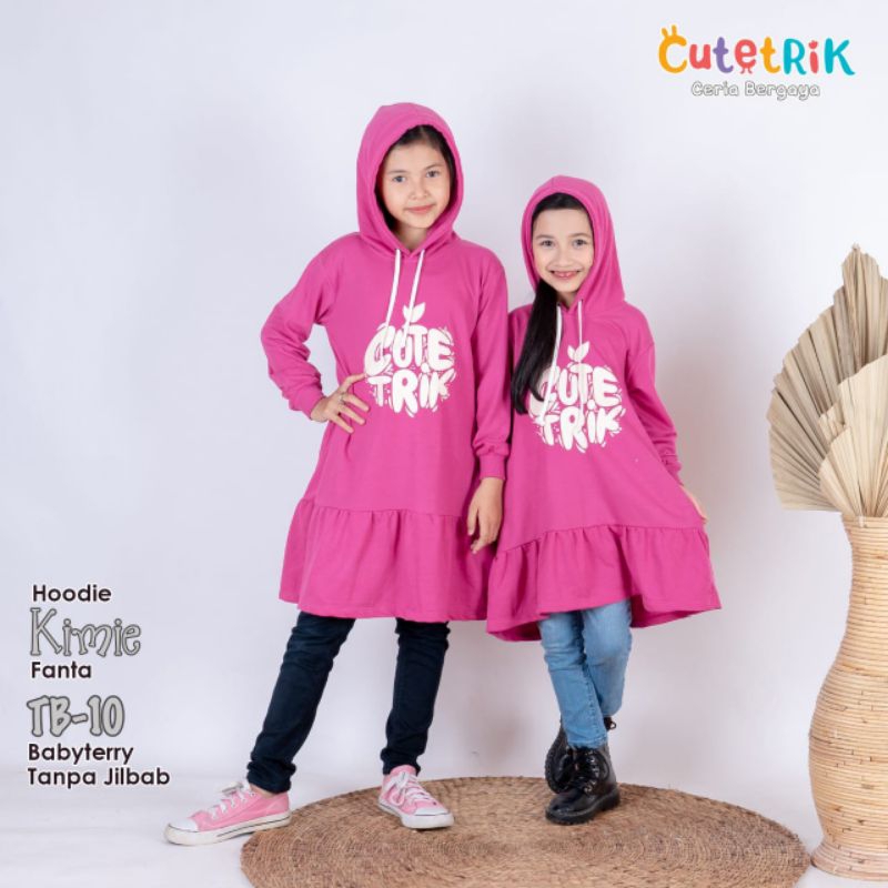 เสื้อฮู้ด Tunic 8(-6-8t) เสื้อฮู้ด kimiie cutetrik