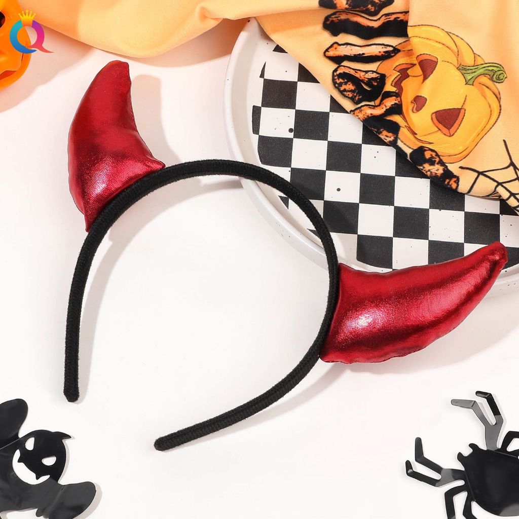 Devil Devil Horn Party Headband เครื่องประดับปาร์ตี้ฮาโลวีน