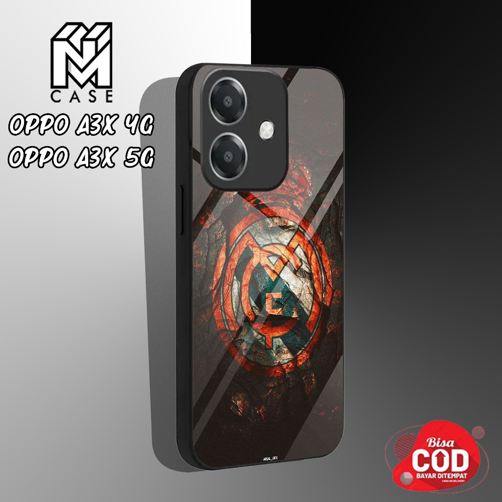 ล่าสุด OPPO A3X 4G / OPPO A3X 5G Case - 034 - Fashion Case Club Bola Casing Hp Case Softcase Hardcas