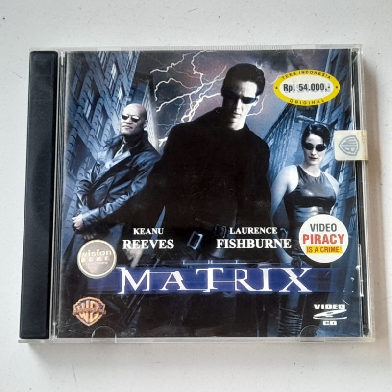 The Matrix Keanu Reeves (1999) 2 แผ่น ORIGINAL Warner Bros Pictures VCD VideoCD