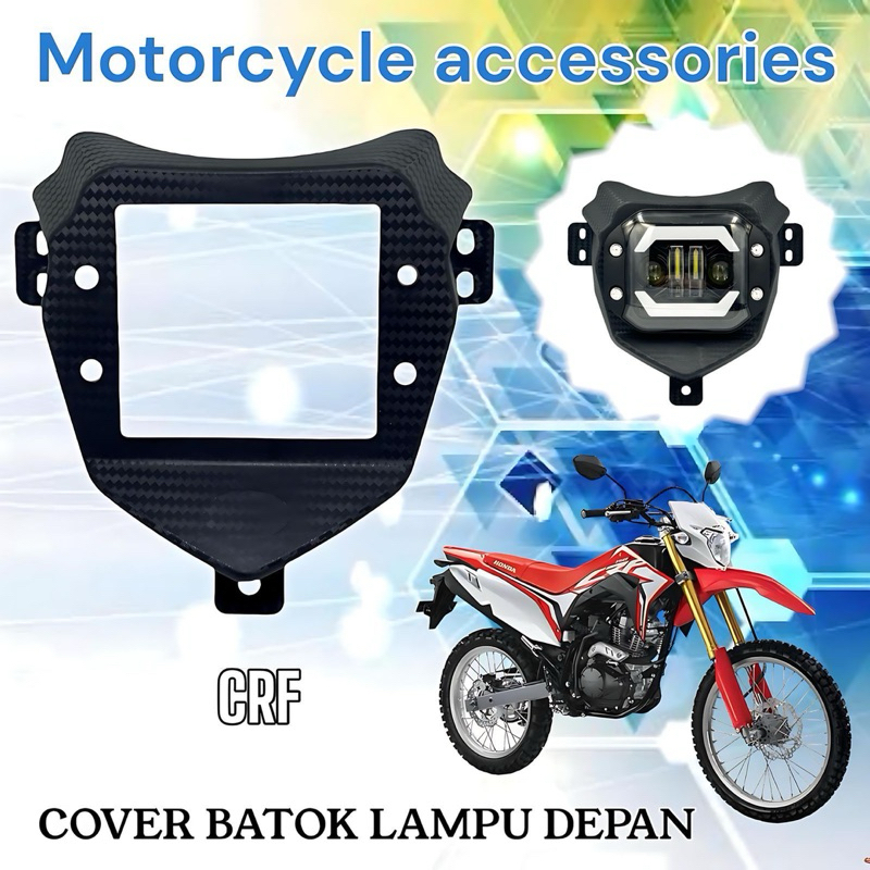 ไฟหน้า LED/ฝาครอบไฟ Daymeker 2 LENS/3 LENS สว่างมาก KLX/CRF/WRR ราคา ถูกที่สุด ดีลบีเคเค แกลเลอรีภาพที่ 2