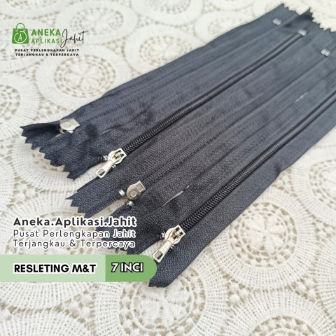 12 M&T 7 INCH ZIPPER / PANTS / SKIRT ZIPPER