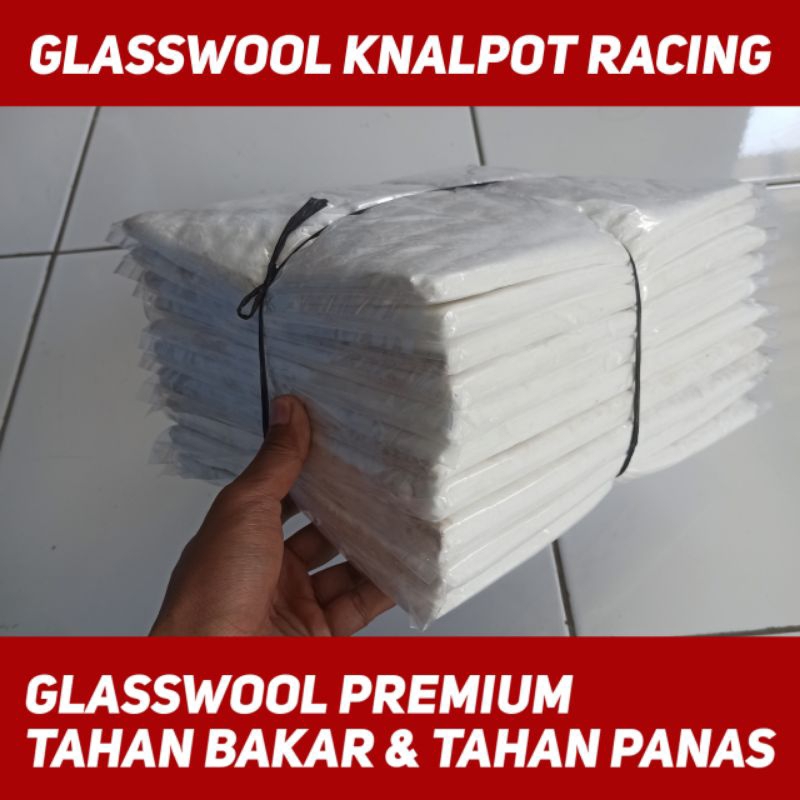 Glasswool Gasbul Knalpot Racing Gasbul Knalpot Burn และทนความร้อน