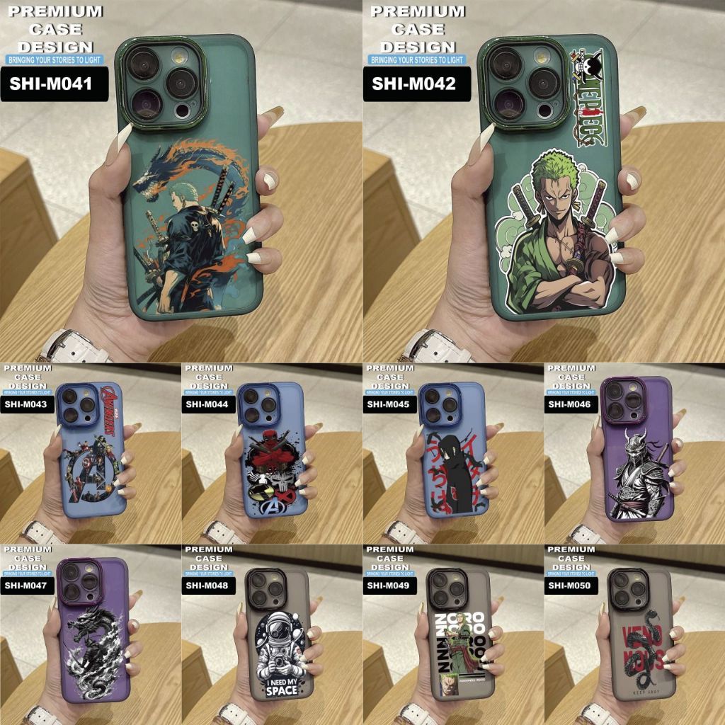 SAMSUNG A23/A33/A53 /A73 /A12/A22/A32/A52/A72/A51 เคสภาพ SHI รหัส M041-M050 ล่าสุด (MACC)