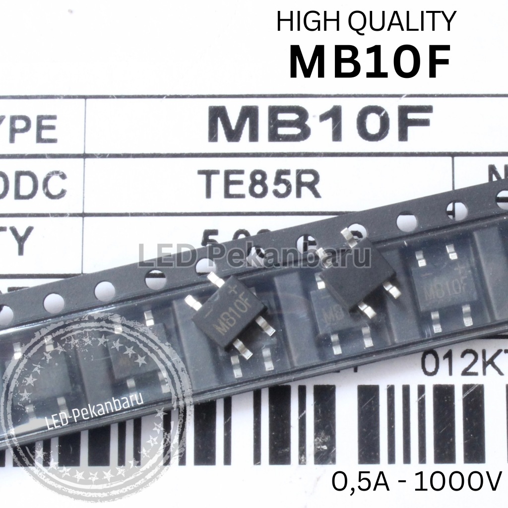 MB10F MB10 1000V 0.5A SMD BRIDGE DIODE 4 PIN