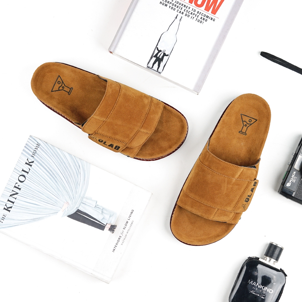 Iqlab Footwear - Tar Tar Tar Sandal - รองเท้าแตะลําลอง - รองเท้าแตะสไลด์ - รองเท้าแตะ Slop - รองเท้า