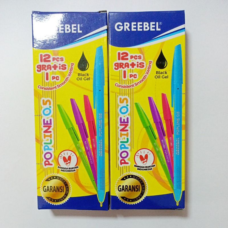 GREEBEL POPLINE/TECHNOLINE/RITER/QMAX PEN 0.5 PACK