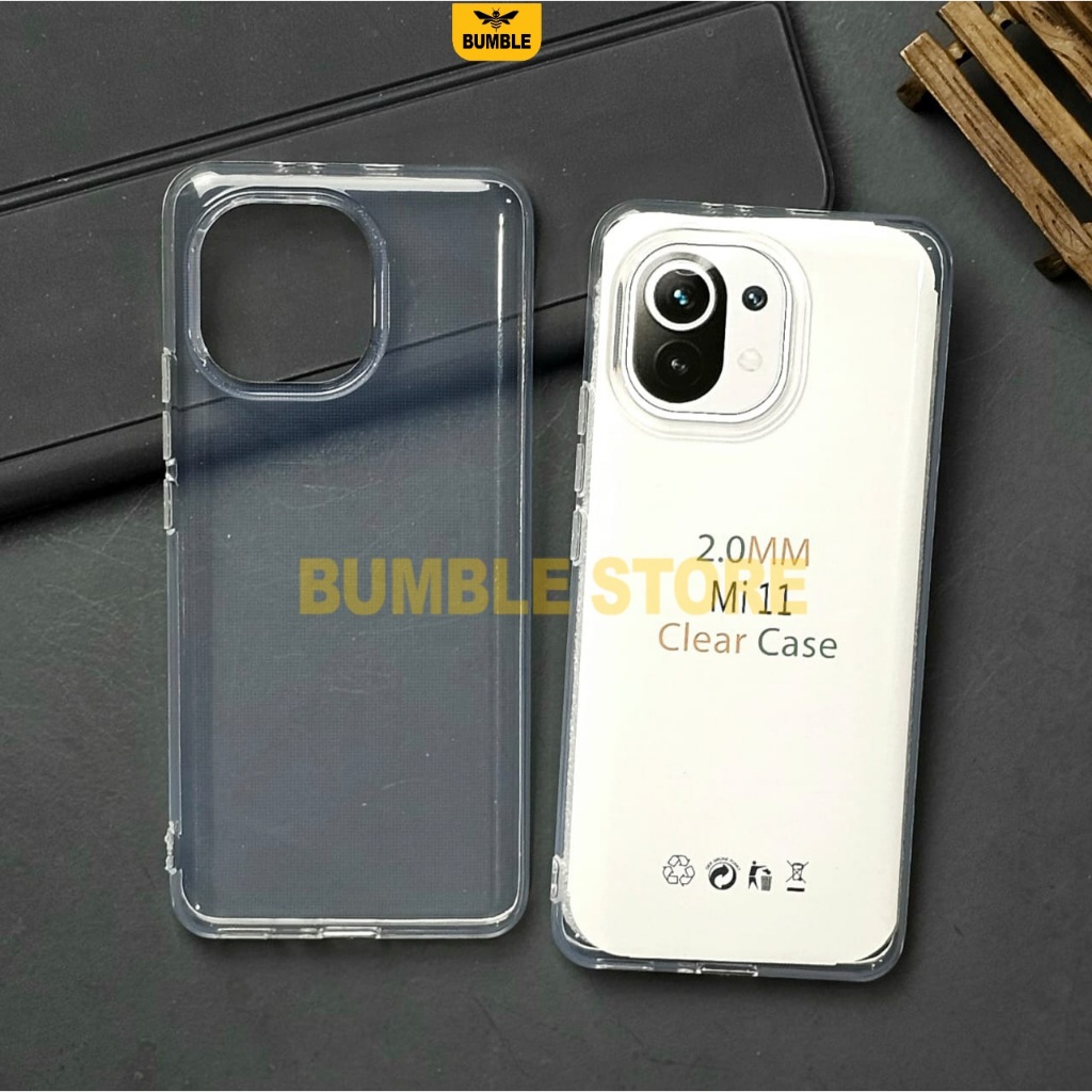 Bumble - Xiaomi 11 Xiaomi MI 11 Lite Xiaomi MI 10 Xiaomi MI 10T Xiaomi MI 10T Pro Xiaomi MI 11T Xiaomi MI 11T Pro Softcase Clear Case Bening 2.0mm Case Xiaomi 11 Xiaomi MI 11 Lite Xiaomi MI 10 Xiaomi MI 10T Xiaomi MI 10T Pro Xiaomi MI 11T
