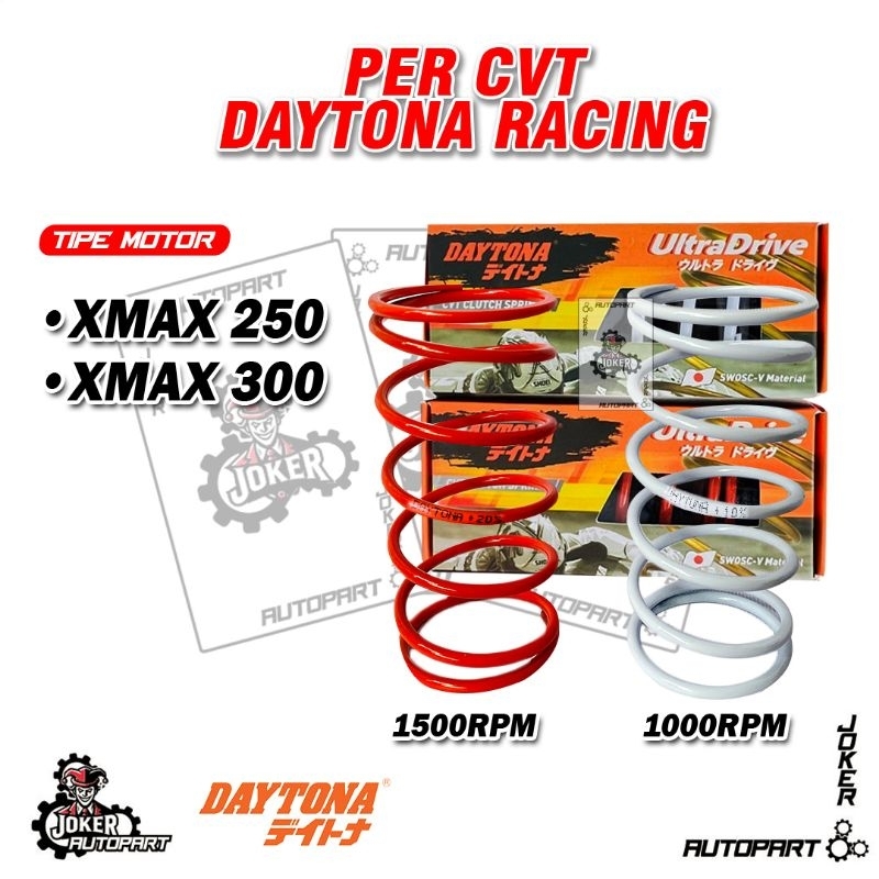 Per CVT Daytona Xmax 250 Xmax 300 เก่าใหม่เชื่อมต่อ 1000RPM 1500RPM Centre CVT SPRING