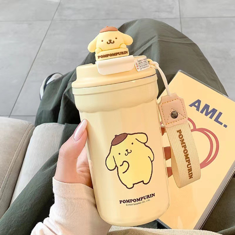 แก้วน้ําสแตนเลส Sanrio Character Children& 39;s Coffee Tumbler