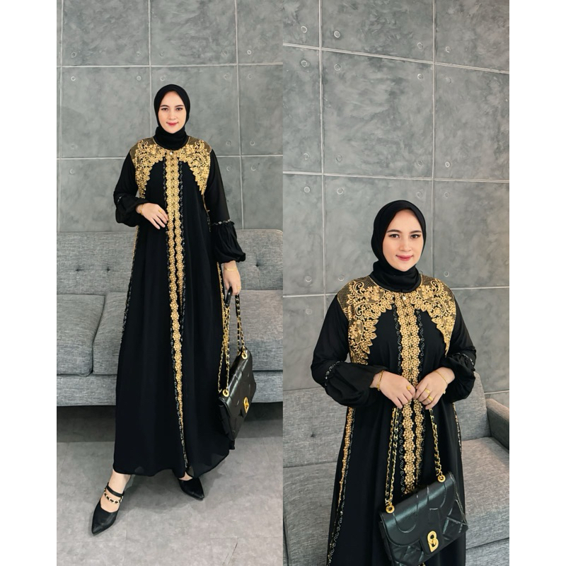 Gamis ABAYA SYAFIRA BROIDERED MANJA