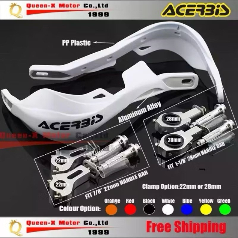 แฮนด์การ์ด acerbis ดั้งเดิม klx crf adv wr pcx nmax vixion beat xride ฯลฯ / ไก่กัตวาริชั่น
