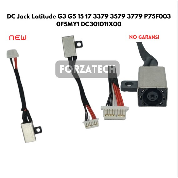 Latitude 13 3379 P69G P69G แล็ปท็อป DC Jack Cable P69G001 สต็อกใหม่