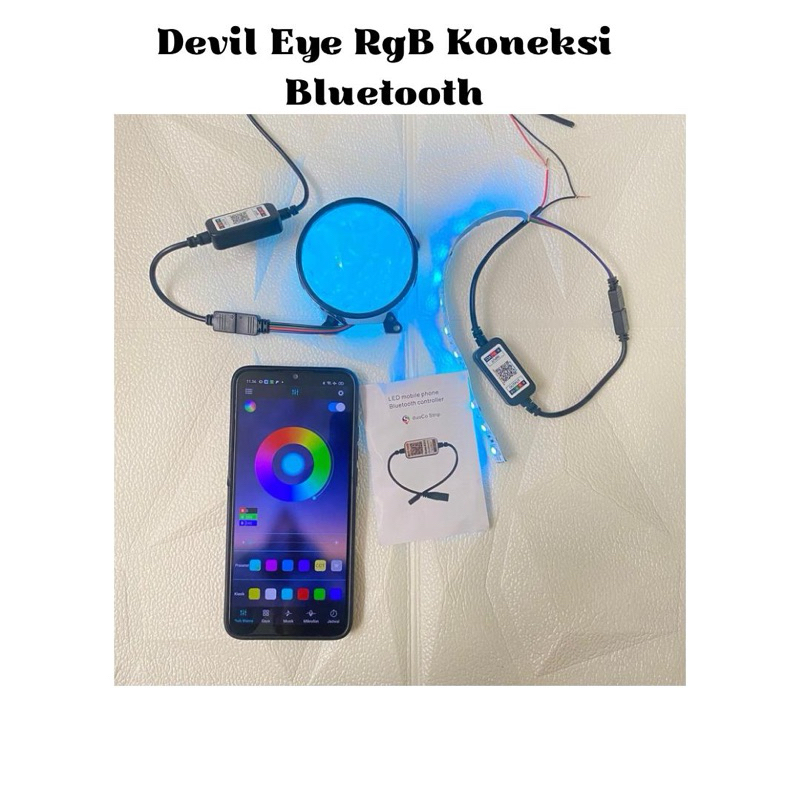 DEMON RGB LED LAMP / DEVIL RGB BLUETOOTH CONNECTION ยี่ห้อ HP IMP0RT