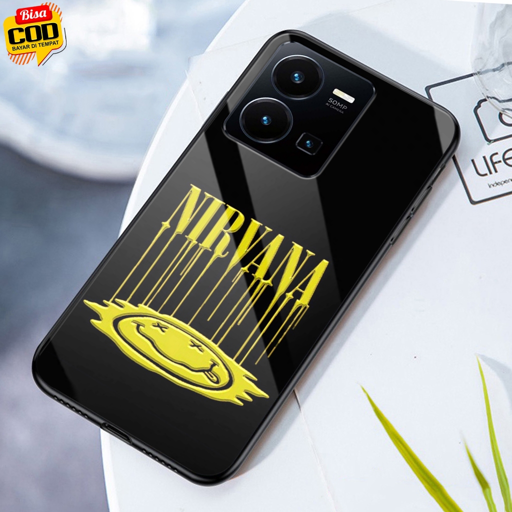 ALPHA Case - Case VIVO Y35 - (NIRVANA) - 2D Glossy - premium Gloss Case - Cool Case - Unique Case - 