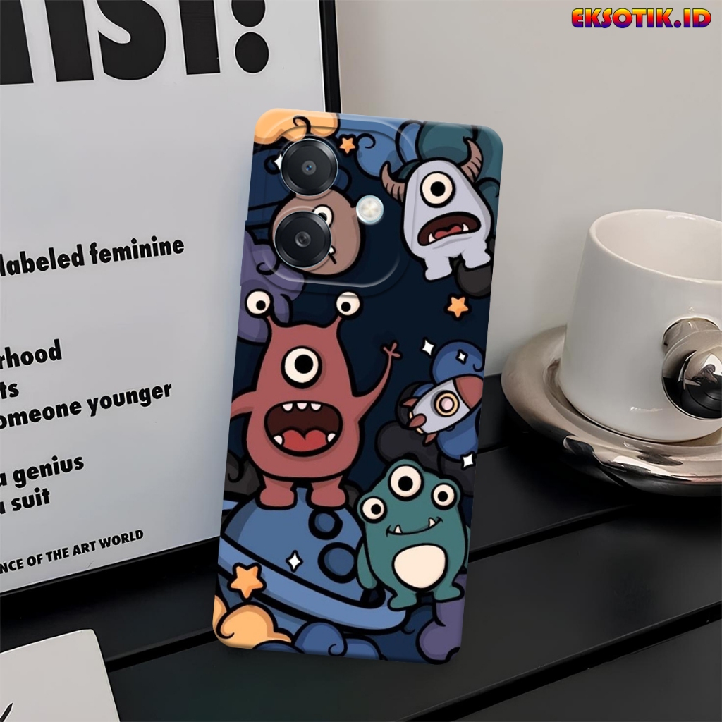 เคส Oppo A3x - เคส Oppo A3x - เคสแฟชั่น - Oppo A3x Silicone - Cool and Cute Motif - เคส Oppo A3x - ว