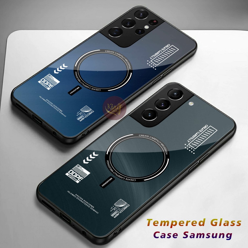 Softcase แก้วเคลือบเงาสําหรับ Samsung S21 S21Pro S21+ S21FE S21 Ultra S22 S22+ S22FE S22 Pro S22 ULT