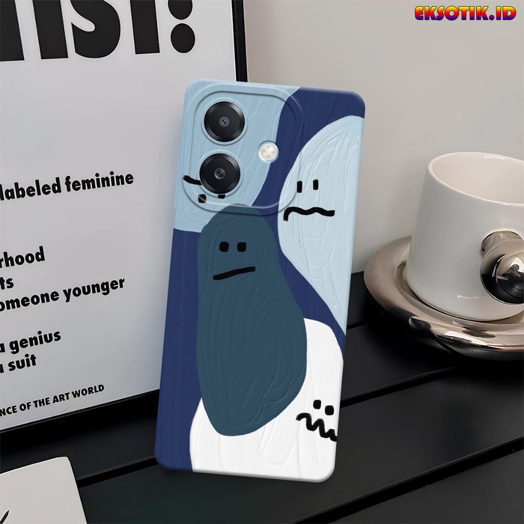 เคส Oppo A3x - เคส Oppo A3x - เคสแฟชั่น - Oppo A3x Silicone - Cool and Cute Motif - เคส Oppo A3x - ว