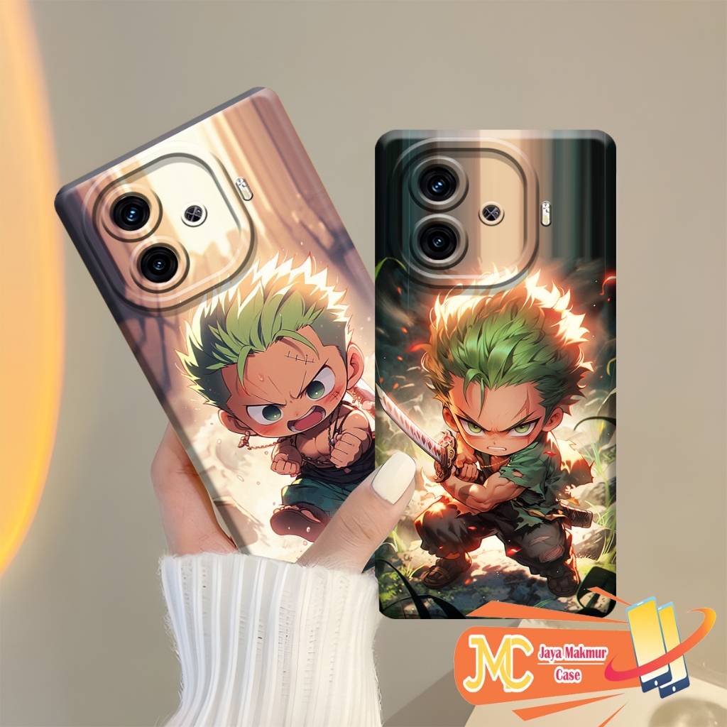 SOFTCASE VIVO IQOO Z9 TURBO 5G / IQOO Z7 5G / IQOO Z7X 5G 2024 ใหม่ล่าสุด / MOTIF One Piece Zoro - เ