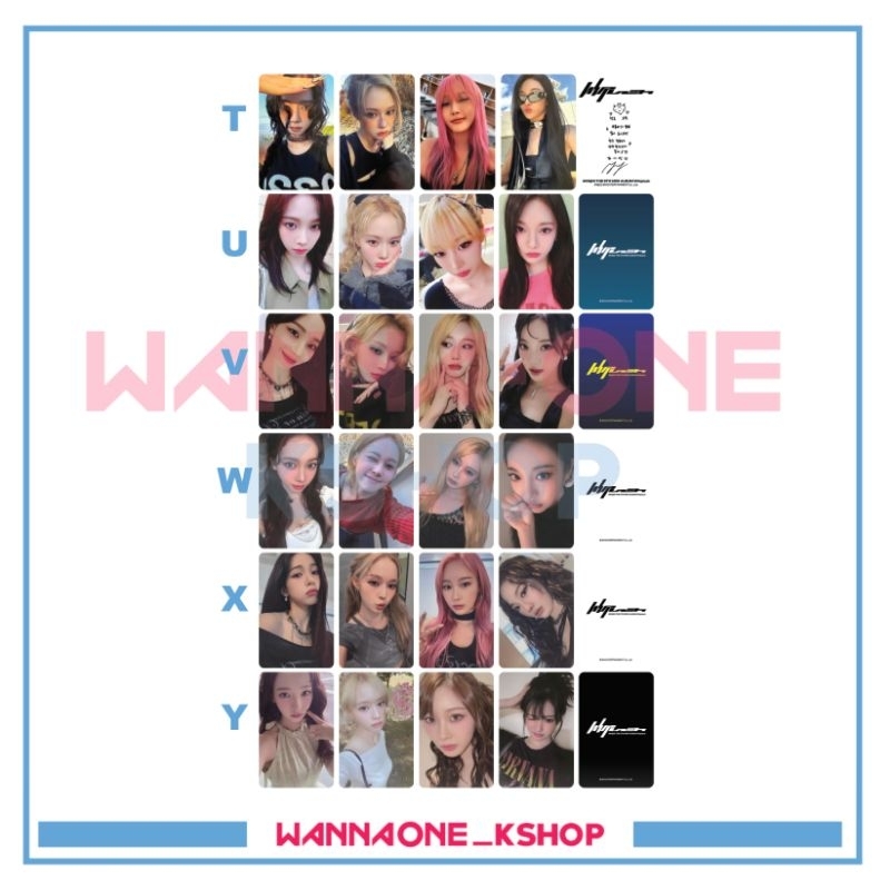 อัลบั้ม Photocard Aespa Whiplash pub